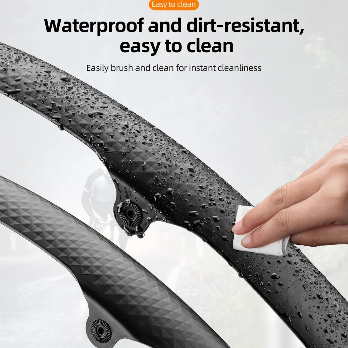 ROCKBROS Adjustable Bike Fenders Set for Road Bikes Easy Install