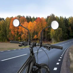 ROCKBROS 360° Adjustable HD Bike Mirror, Wide Angle Convex for Men Women