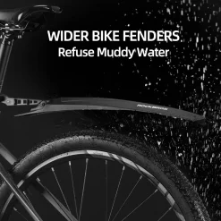 ROCKBROS Adjustable MTB Mud Guards Front & Rear Splash Guard