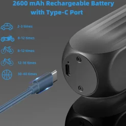 ROCKBROS A10 Electric Bike Tire Pump 150PSI