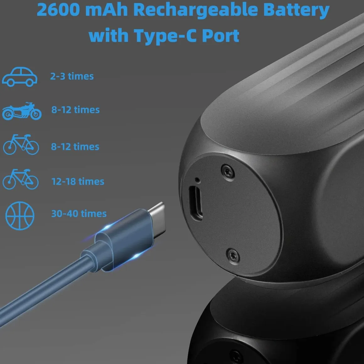 ROCKBROS A10 Electric Bike Tire Pump 150PSI