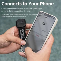 ROCKBROS ANT+ Dual-Mode Heart Rate Monitor Real-Time Tracking Waterproof Design