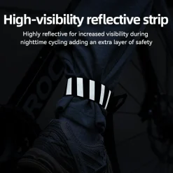 ROCKBROS Anti-Roll Chain Riding Leg Straps Adjustable Reflective