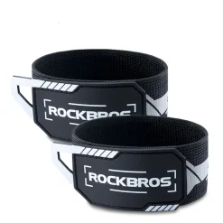 ROCKBROS Anti-Roll Chain Riding Leg Straps Adjustable Reflective