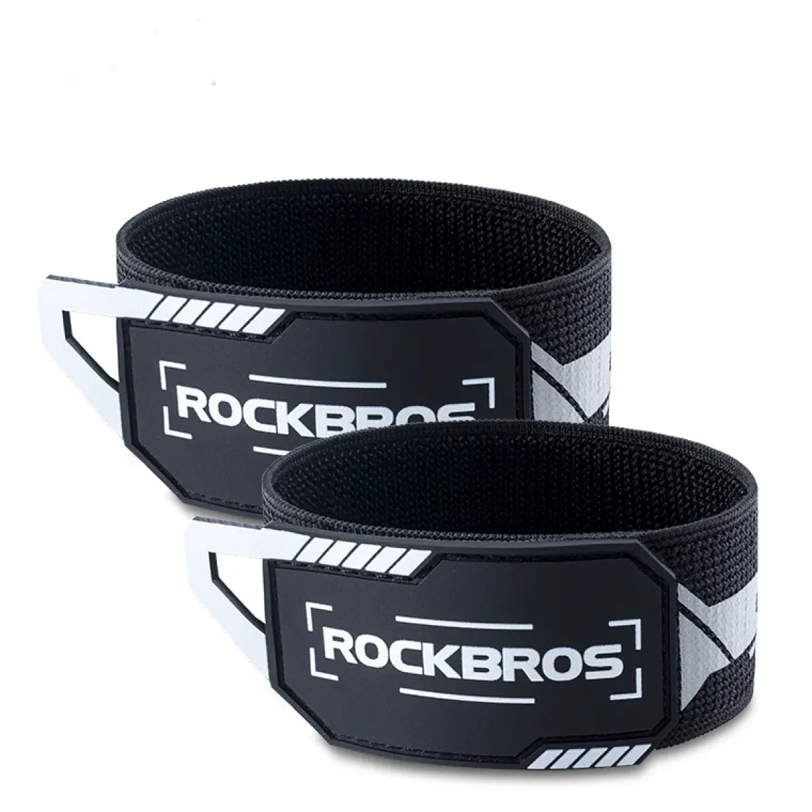 ROCKBROS Anti-Roll Chain Riding Leg Straps Adjustable Reflective