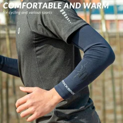 ROCKBROS Arm Sleeves Cycling Arm Warmers with Ultimate Warmth Moisture-Wicking Flexible