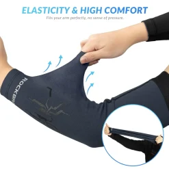 ROCKBROS Arm Sleeves Cycling Arm Warmers with Ultimate Warmth Moisture-Wicking Flexible