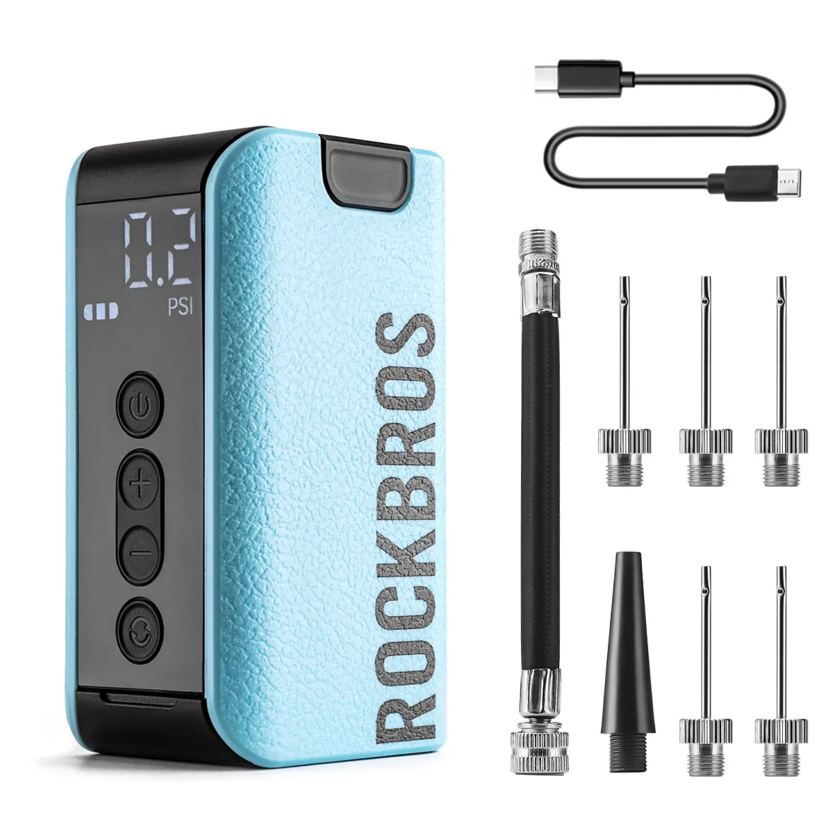 ROCKBROS AS3 Electric Smart Air Portable Fast Ball Pump