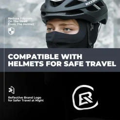 ROCKBROS Balaclava Ski Mask, Thermal Full Face Cover, Windproof Neck Warmer
