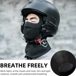 ROCKBROS Balaclava Ski Mask, Thermal Full Face Cover, Windproof Neck Warmer