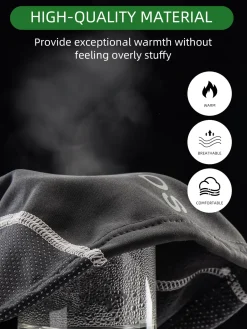 ROCKBROS Balaclava Thermal Full Face Ski Mask with Brim Windproof Neck Warmer