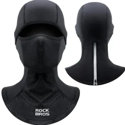ROCKBROS Balaclava Windproof Thermal Scarf Ski Mask for Men Winter Neck Warmer