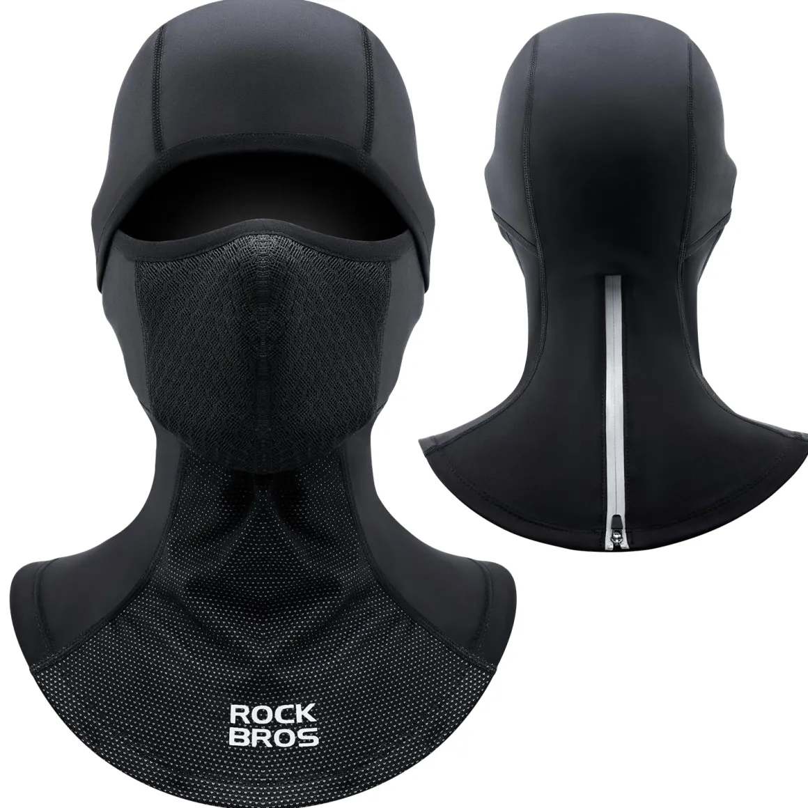 ROCKBROS Balaclava Windproof Thermal Scarf Ski Mask for Men Winter Neck Warmer