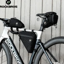 ROCKBROS Bicycle Combination Bags Set Cycling Top Tube/Triangle/Saddle Bags Set
