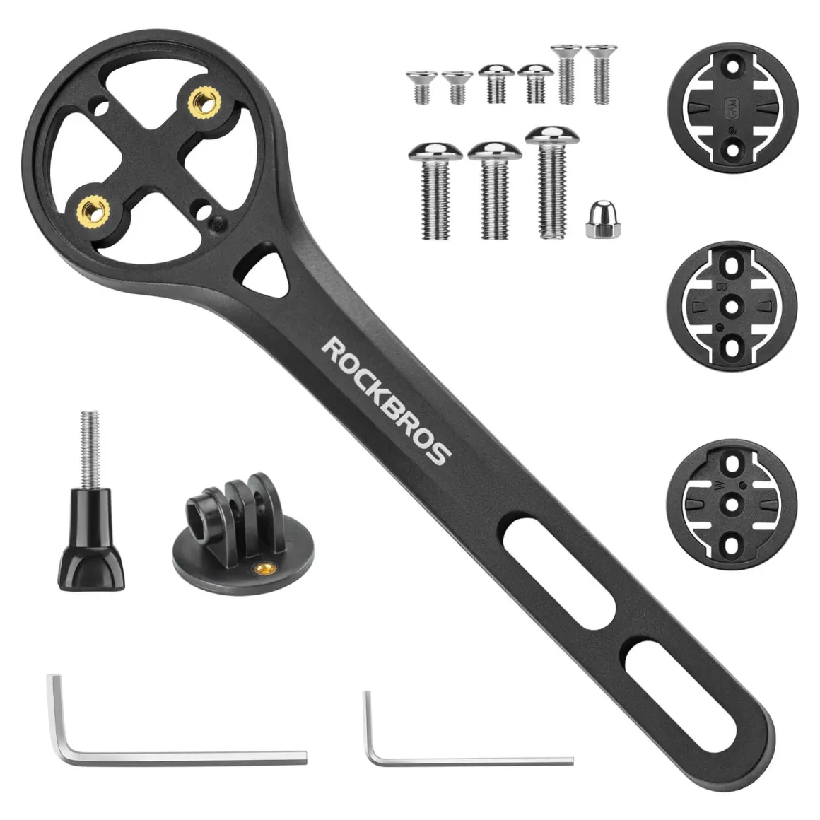 ROCKBROS Bicycle Computer Mount Compatible with Sport Camera Adapter