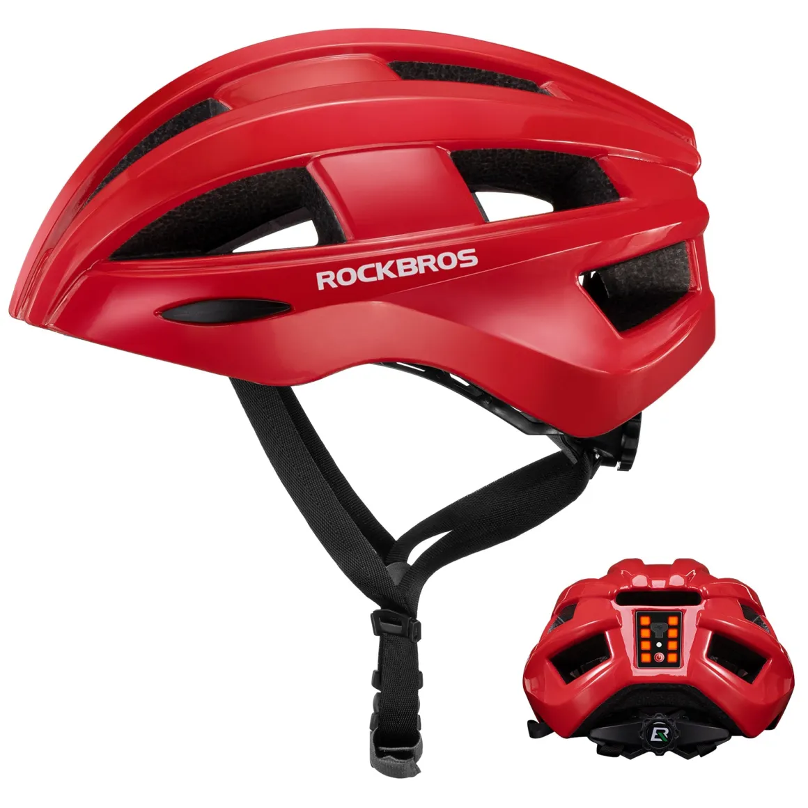 ROCKBROS Bicycle Helmet MTB Road Cycling Rear Light s Integrally-molded EPS+PC Ultralight