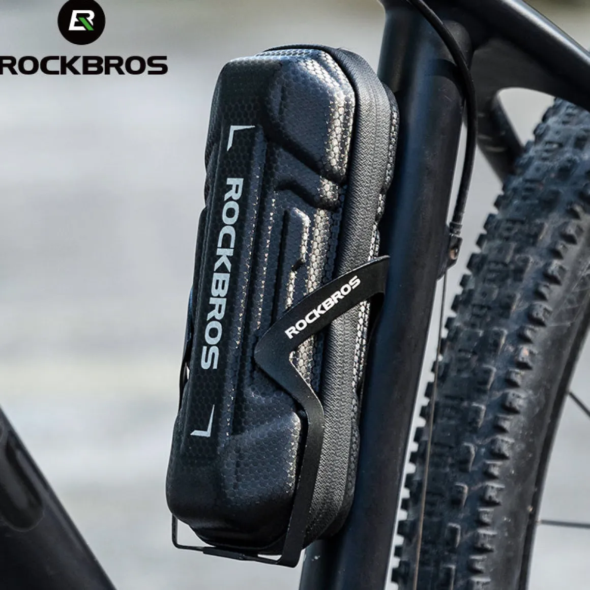 ROCKBROS Bicycle Repair Tools Kit Bag Bike Tool Set Wrench Tire Patch Levers Inflator