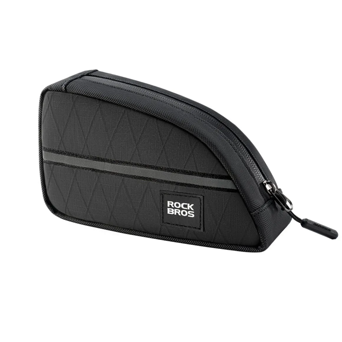 ROCKBROS Bicycle Top Tube Bag Bike Front Frame Bag Waterproof Nylon Pouch Pack 0.9L