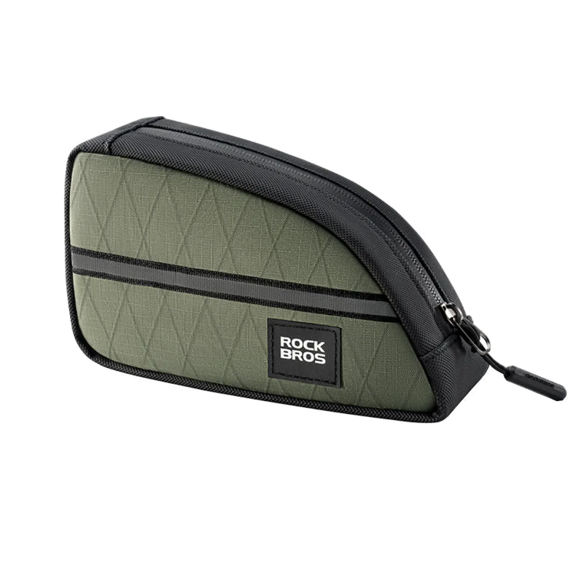 ROCKBROS Bicycle Top Tube Bag Bike Front Frame Bag Waterproof Nylon Pouch Pack 0.9L