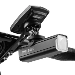 ROCKBROS Bike Aluminum Computer Mount compatible with Garmin, Wahoo, Bryton, and GoPro