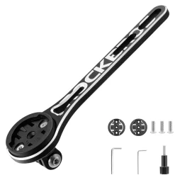 ROCKBROS Bike Aluminum Computer Mount compatible with Garmin, Wahoo, Bryton, and GoPro