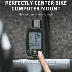 ROCKBROS Bike Aluminum Computer Mount compatible with Garmin, Wahoo, Bryton, and GoPro