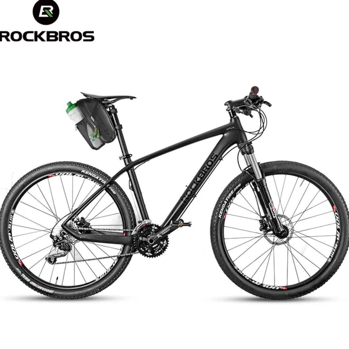 ROCKBROS Bike Bicycle Rear Bag Saddle Bag with Battle Holder
