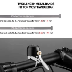 ROCKBROS Bike Classic Bicycle Bell Loud Sound Bells