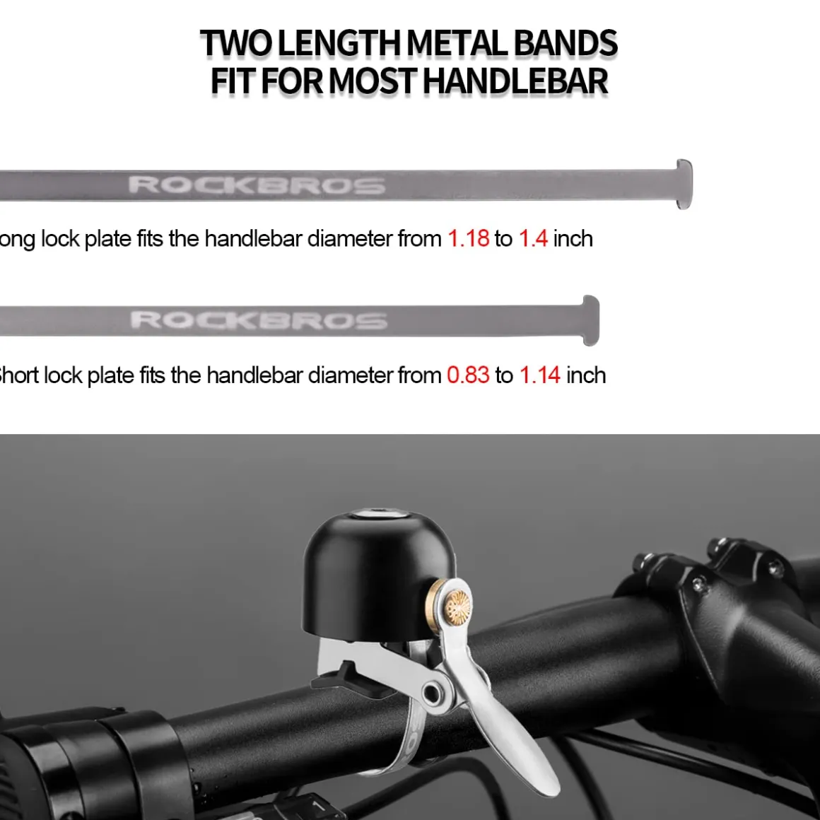 ROCKBROS Bike Classic Bicycle Bell Loud Sound Bells