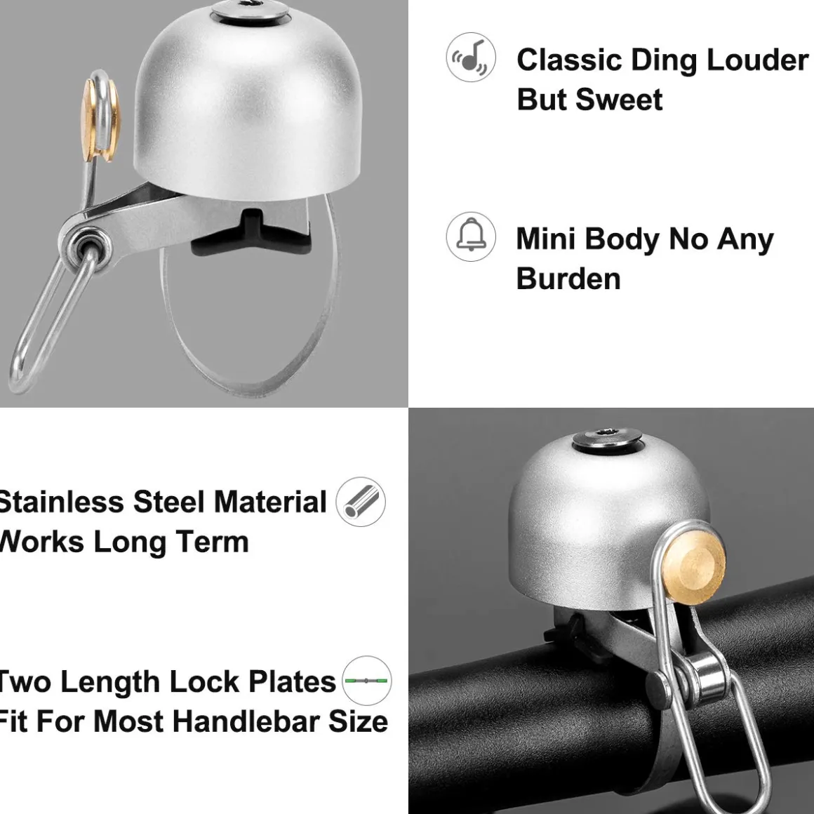 ROCKBROS Bike Classic Bicycle Bell Loud Sound Bells