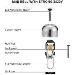 ROCKBROS Bike Classic Bicycle Bell Loud Sound Bells