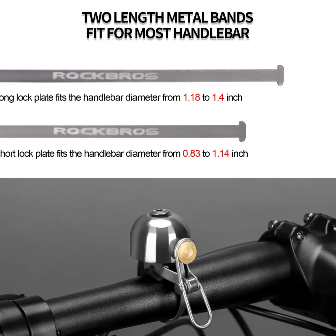 ROCKBROS Bike Classic Bicycle Bell Loud Sound Bells