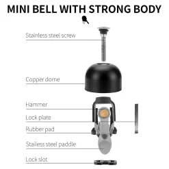 ROCKBROS Bike Classic Bicycle Bell Loud Sound Bells