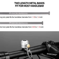 ROCKBROS Bike Classic Bicycle Bell Loud Sound Bells
