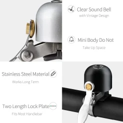 ROCKBROS Bike Classic Bicycle Bell Loud Sound Bells