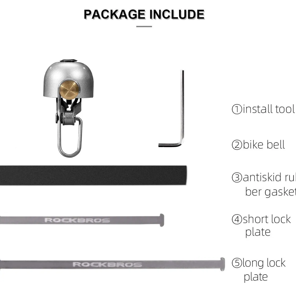 ROCKBROS Bike Classic Bicycle Bell Loud Sound Bells