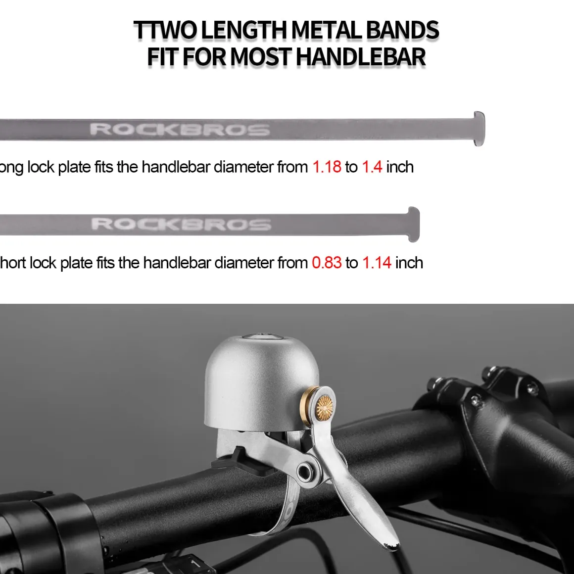 ROCKBROS Bike Classic Bicycle Bell Loud Sound Bells