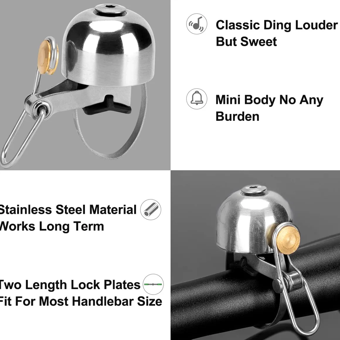 ROCKBROS Bike Classic Bicycle Bell Loud Sound Bells
