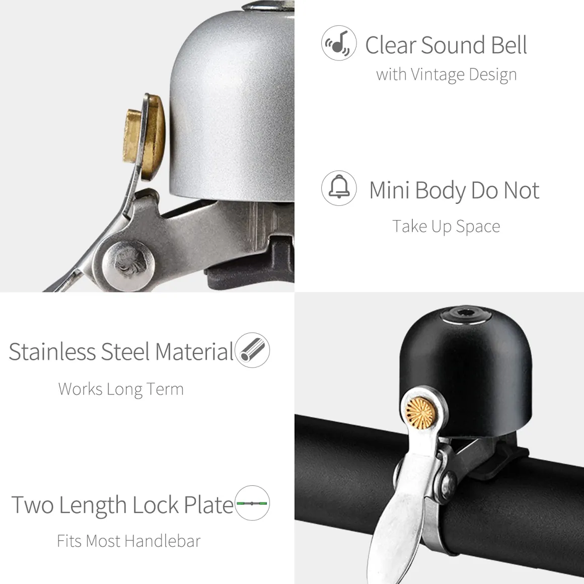 ROCKBROS Bike Classic Bicycle Bell Loud Sound Bells