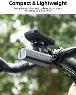 ROCKBROS Bike Computer Mount Out-Front Aluminum Integrated Bicycle Cycling Computer Mount