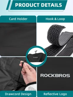 ROCKBROS Bike Cover for 19-27.5 inches Bikes Bike Storage Bag Foldable Storage Bag