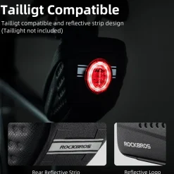 ROCKBROS Bike 3D Saddle Bag Bike Seat Bag with Mudguard