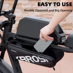 ROCKBROS Bike Frame Bag for Super 73 S2 Hard Shell Bike Bag Waterproof 4.5 L