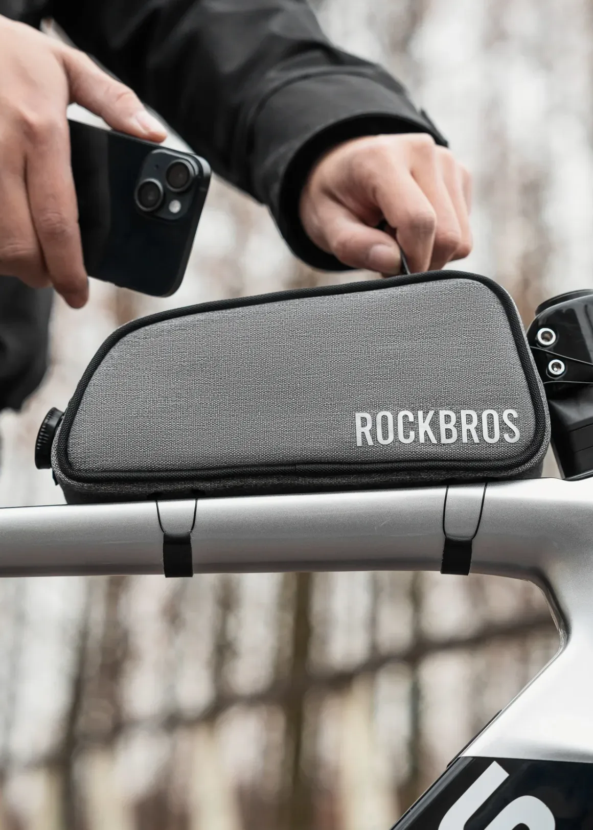 ROCKBROS Bike Frame Bag-Road to sky