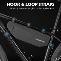 ROCKBROS Bike Frame Bag Waterproof Bike Triangle Bag