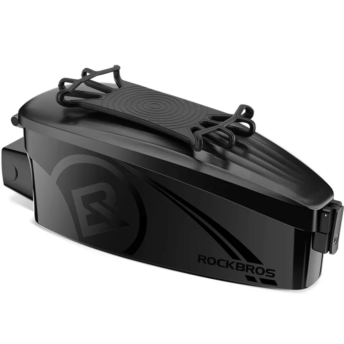 ROCKBROS Bike Frame Phone Bag with Hard Case for Cellphones Below 6.8"