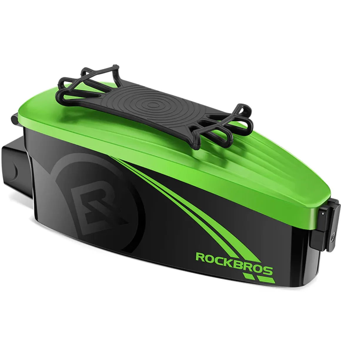 ROCKBROS Bike Frame Phone Bag with Hard Case for Cellphones Below 6.8"