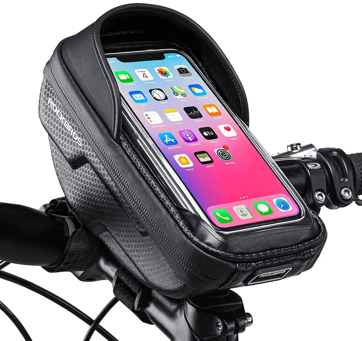 ROCKBROS Bike Front Frame HandlebarWaterproof Bag below 6.5"