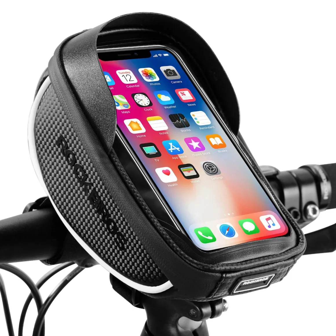 ROCKBROS Bike Front Frame HandlebarWaterproof Bag below 6.5"