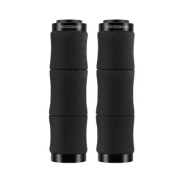 ROCKBROS Bike Grips Shock Absorption Foam Bike Handle Grips Soft Comfortable Non-Slip Double Locked on